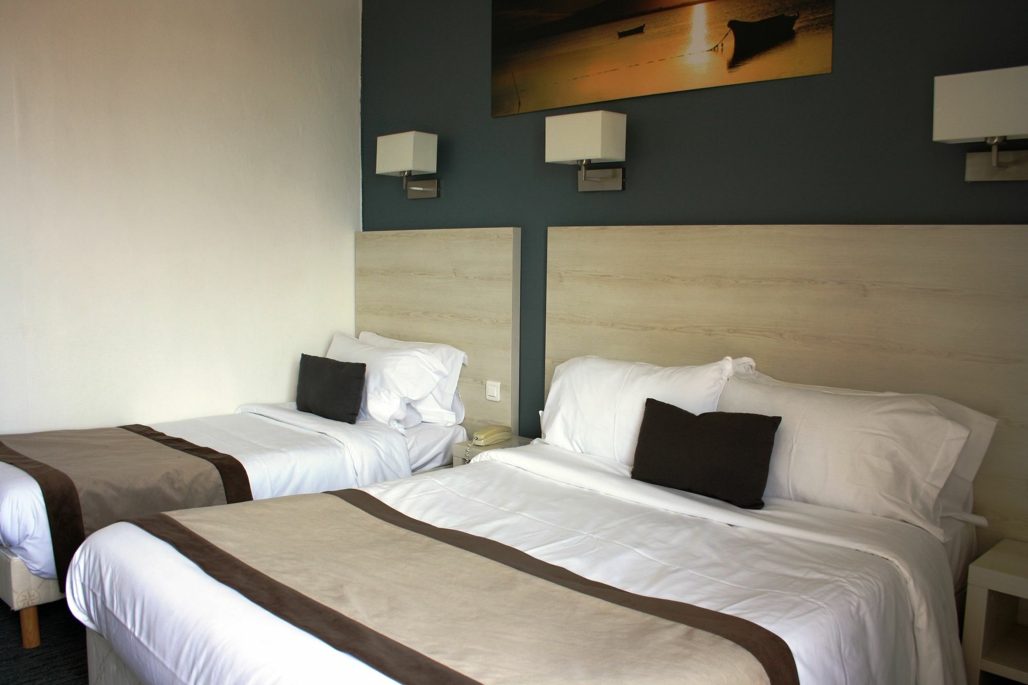 Le Regina Hotel Et Restaurant Canet-Plage Exterior photo